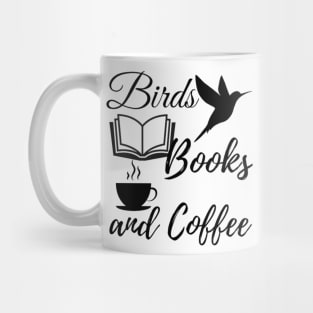 Birds Books and Coffee quote | Bird, Parrots, reading, rest Mug